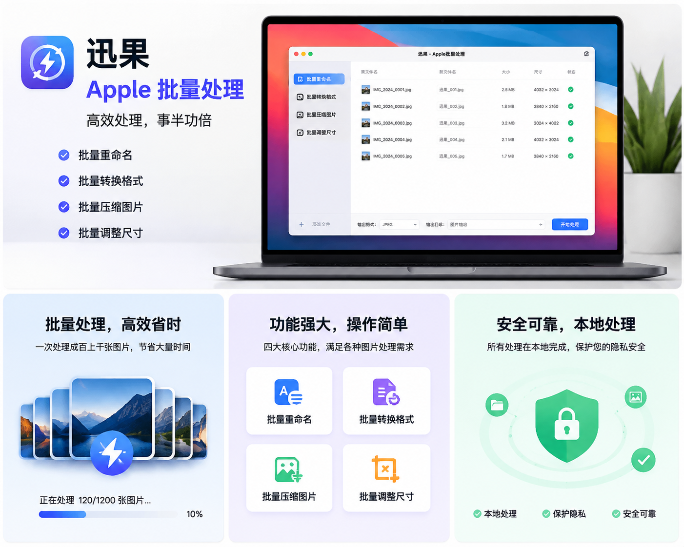 迅果PC版主界面仪表盘